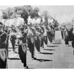 MADAWASKA, Maine – June 2,, 2023 – Pride – The Pride of Madawaska Marching Band was in full swing during the Acadian Festival Parade on Sunday in 1998. The band’s music and fancy footwork are a perennial crowd pleaser.File photo 1998